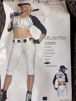 Sexy Women’s Baseball Costume