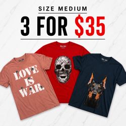 3 for $35 Size Medium Never Worn