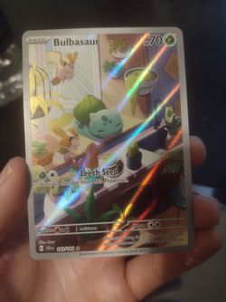 Bulbasaur illustration rare nm