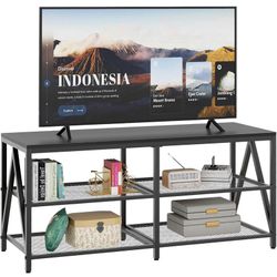 TV Stand for TVs up to 60 Inch, 43" Long Industrial TV Console Table