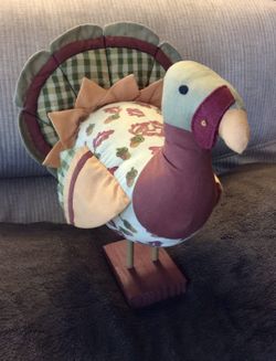 Cute Stuffed Turkey Decoration