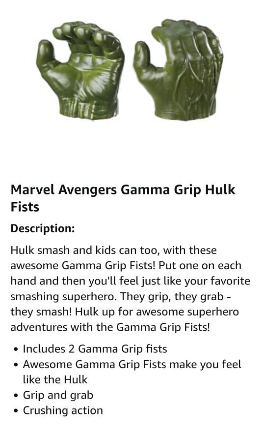 HULK Gamma Grip Fists for Sale in Covina, CA - OfferUp