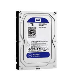 1TB 3.5” WD BLUE HARD DRIVE 7200RPM INTERNAL DESKTOP PC, NVR/DVR, SERVERS, INTERNAL/EXTERNAL STORAGE WESTERN DIGITAL (WD10EZEX)