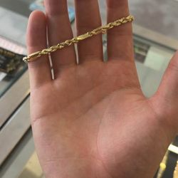 Gold Milano bracelet