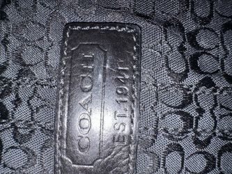 Coach laptop case