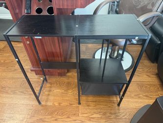 Black desk