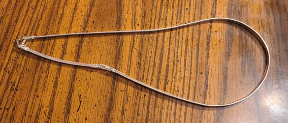 Avon Silver Necklace With Extension 