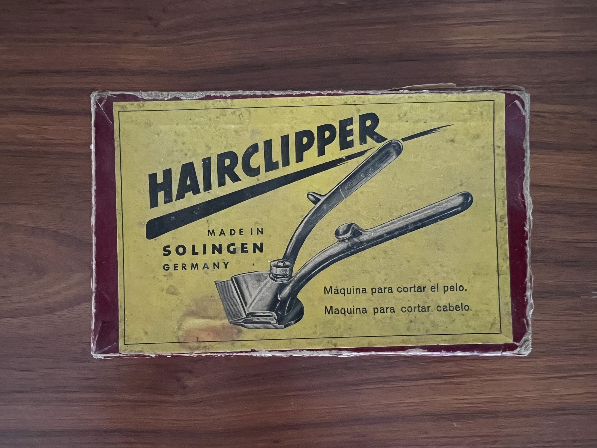 Antique German Hairclipper in excellent condition