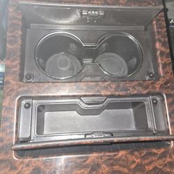 Cup Holder Tray Woodgrain From A  07 Denali 