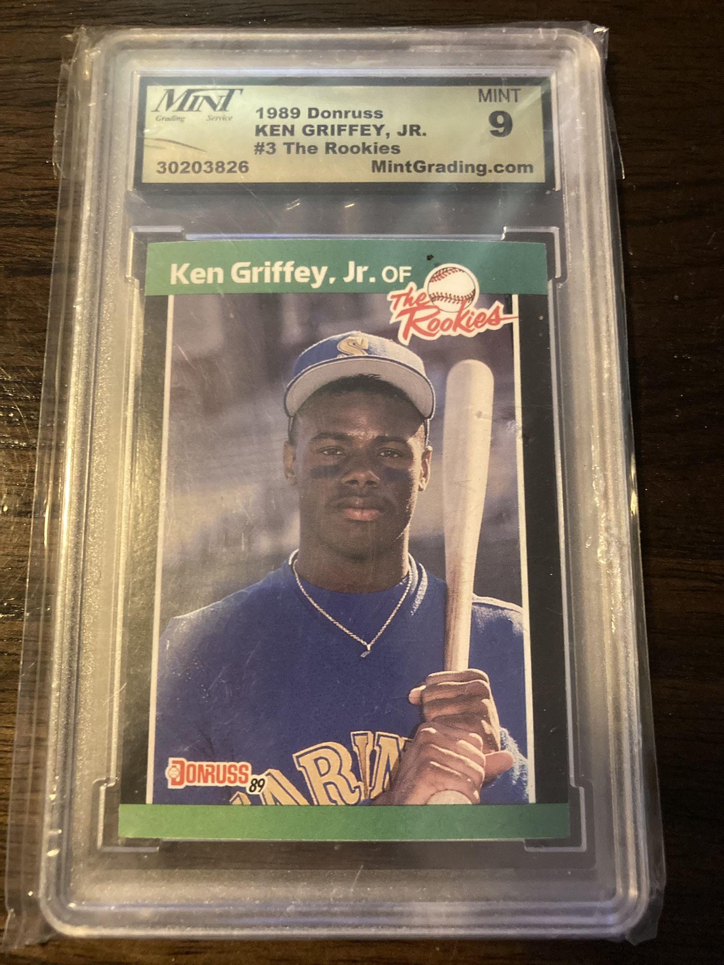 1989 Donruss Ken Griffey Jr. #3 Rookie Card