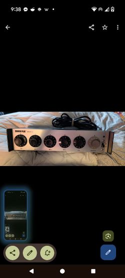 Vintage Shure Bothers Studio Microphone Mixer M68FCA