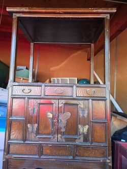 Vintage Korean Style Cabinet
