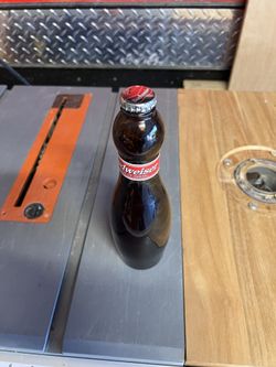 Budweiser Bowling Pin Bottle