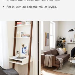 West Elm leaning Ladder Desk 