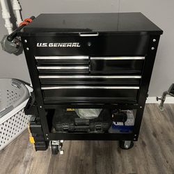 US GENERAL 5 Drawer Tool Box(Tools Not Included)