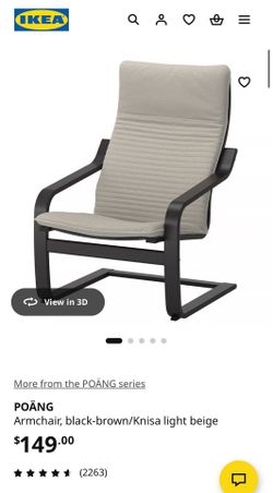 IKEA Poang chairs x2