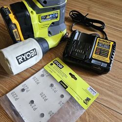 Ryobi Square Sander Cordless 