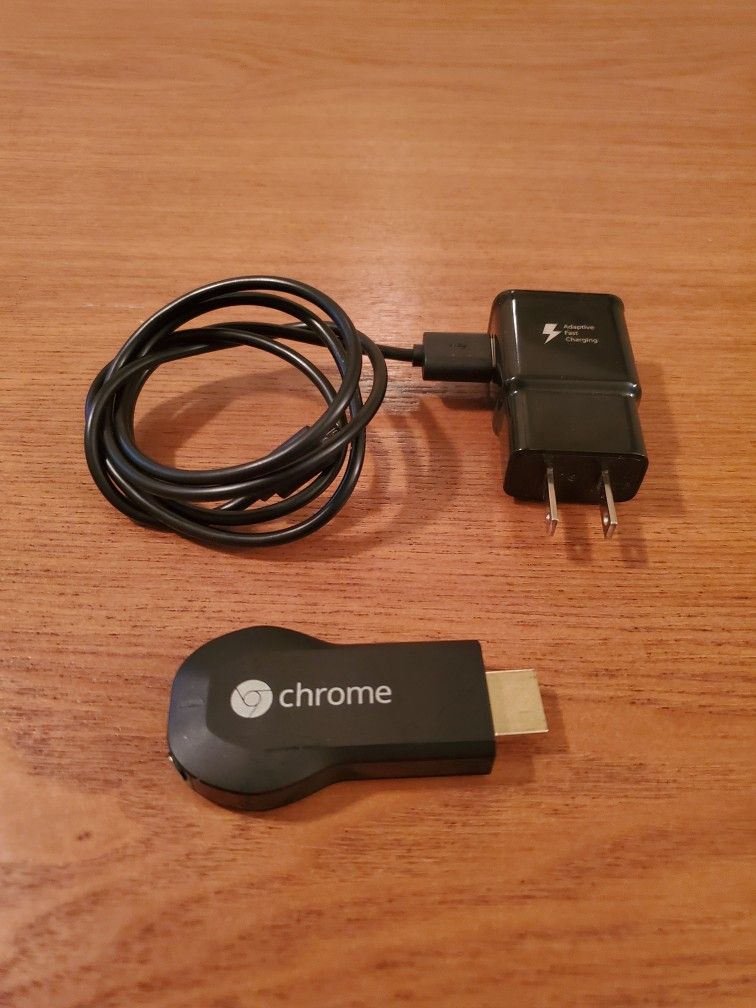 Gen 1 Google Chromecast With Power Block