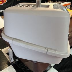 Contained Cat Litter Box