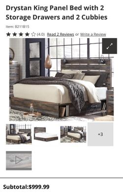 Ashley Furniture Drystan Bedroom set