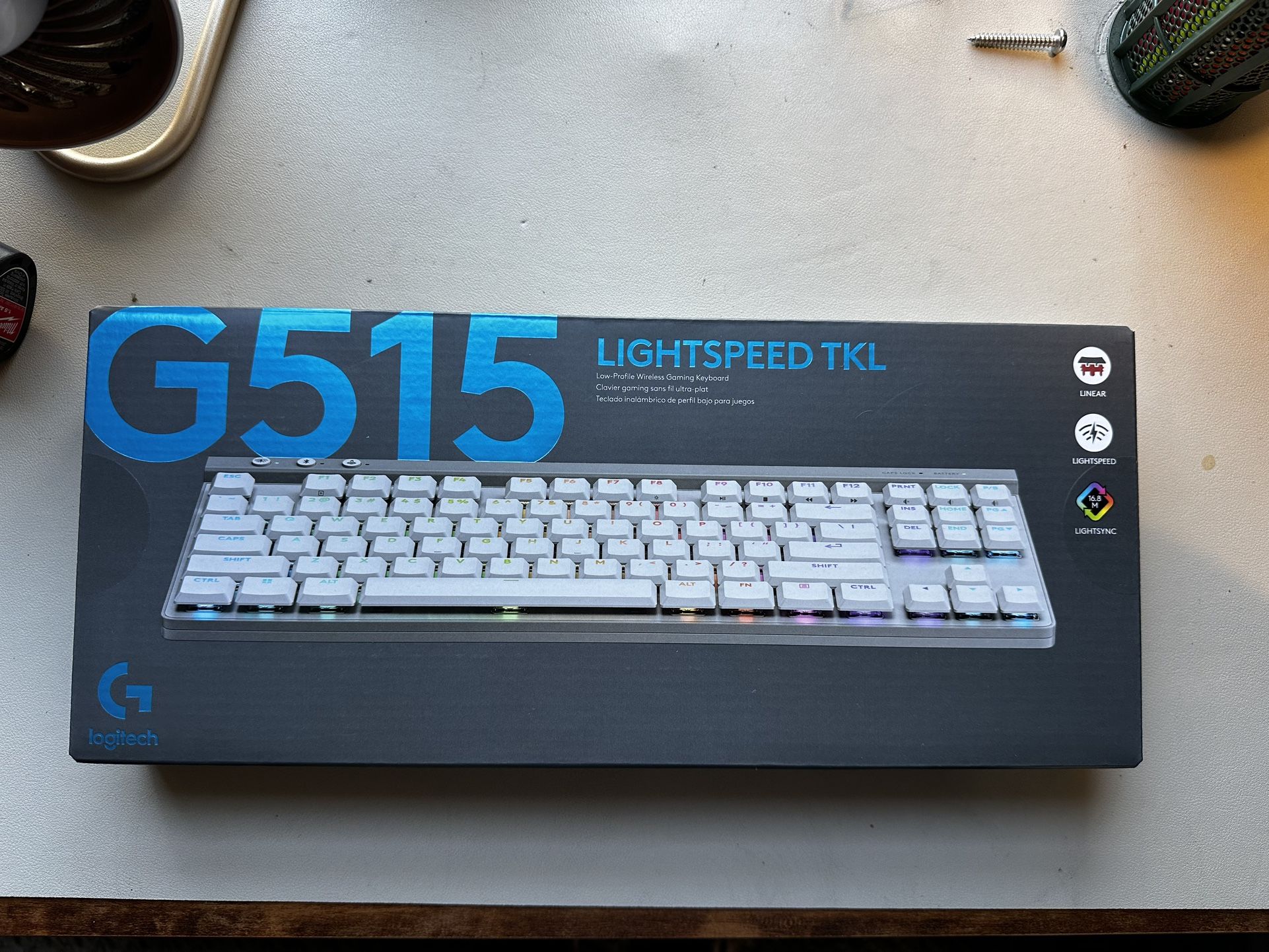 G515 LIGHTSPEED TKL Wireless Low Profile Gaming Keyboard