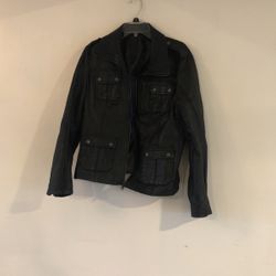 Leather Jacket Size M