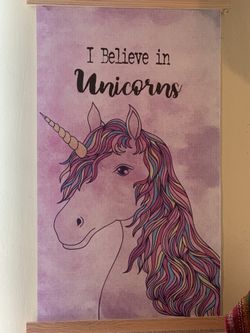 Unicorn picture frame (2 ) 33”/25”
