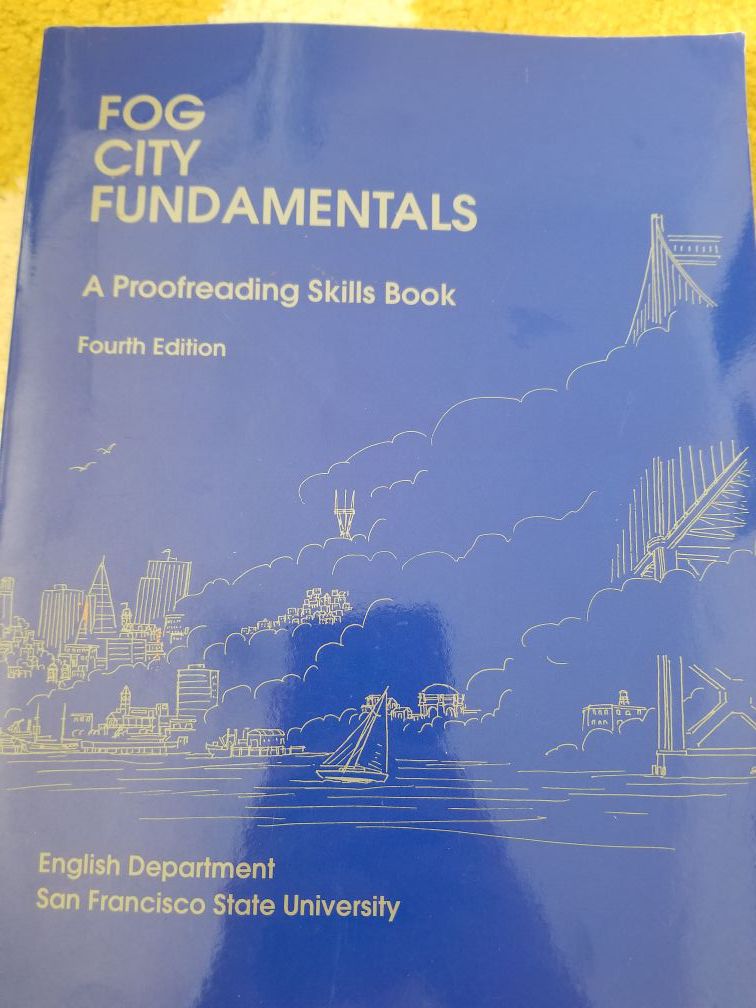 Fog city fundamentals proofreading skills 4th ed.