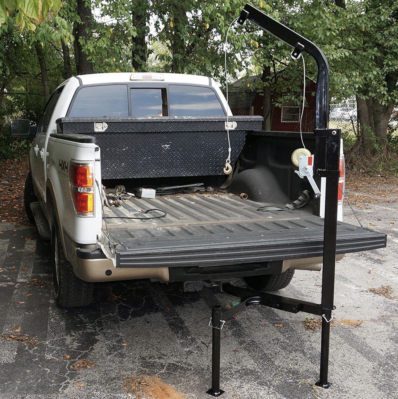 Viking Solutions Rack Jack Magnum Rugged Foldable Easy to Use 360 Degrees Hitch-Mounted Game Hoist