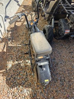 Coleman KT196 and mini bike