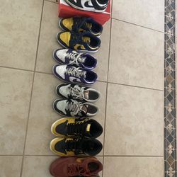 Jordan's Dunks And Air forces 