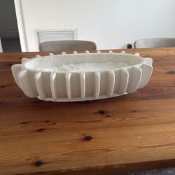 Dining Table Center Piece With Granulated Candle