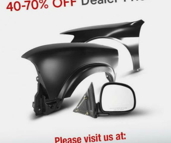 Painted Bumpers Fenders and Hoods for any Make and Model