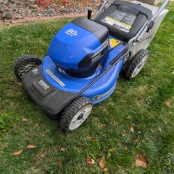 Kobalt 80v  Electric Lawnmower 