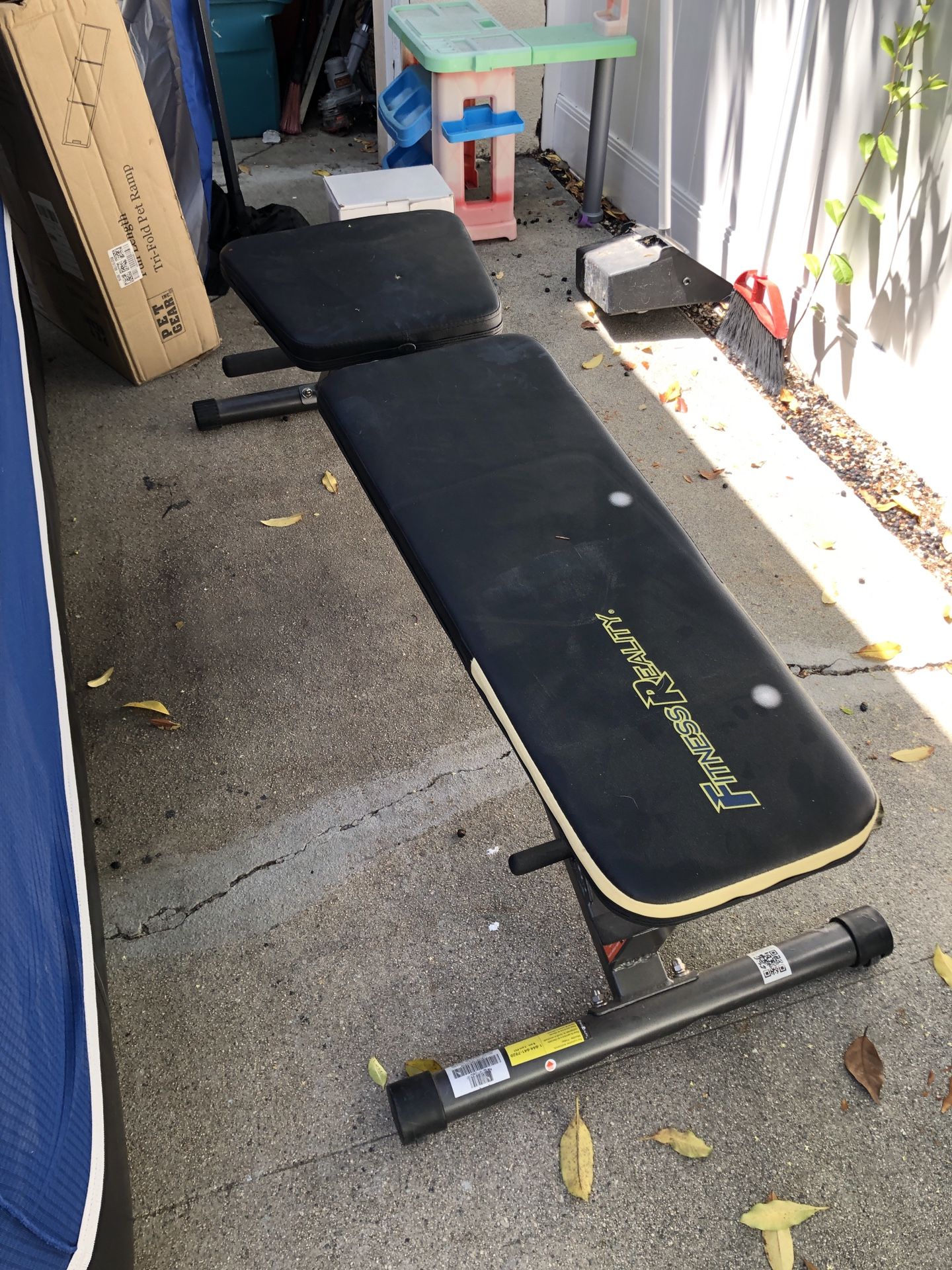 Workout Bench Adjustable (incline, Decline) 