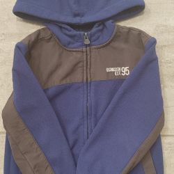 Size 4 Boys OshKosh Zip Up Jacket Coat