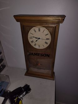 Jameson wall clock