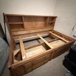 Twin size bed frame