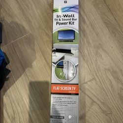 Legrand In wall tv And sound bar kit 