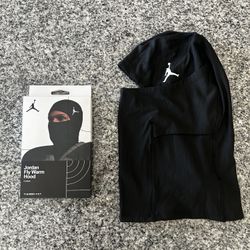 Black Jordan Ski Mask 