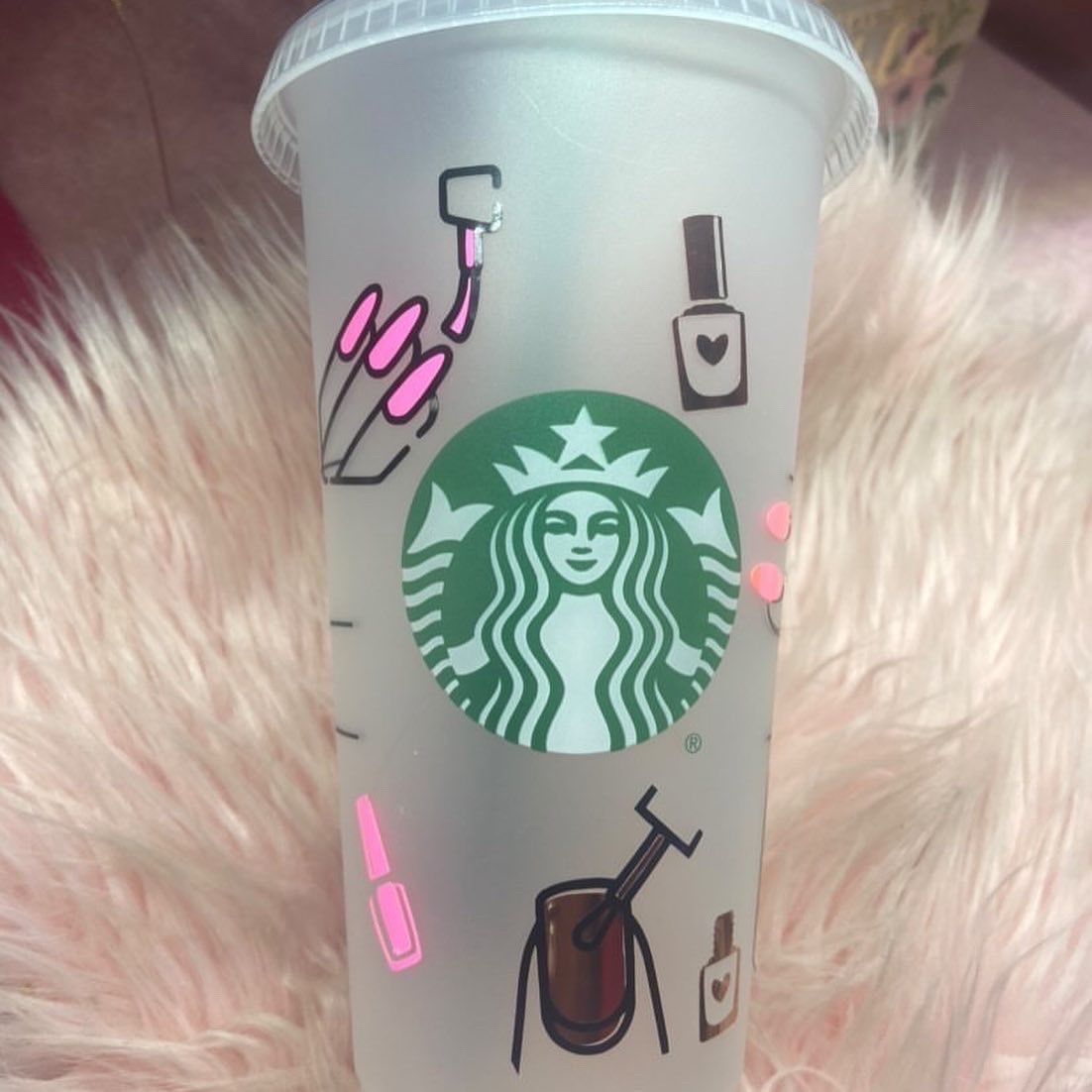Nail Tech/Lover Starbucks Cup!
