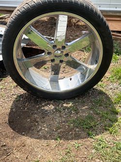 24 inch six lug wheels