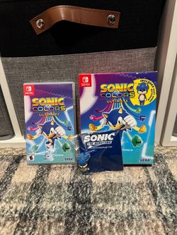 Sonic Colors Ultimate Nintendo Switch, Big box Keychain