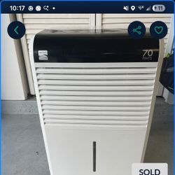Kenmore Dehumidifier  70 Pint 