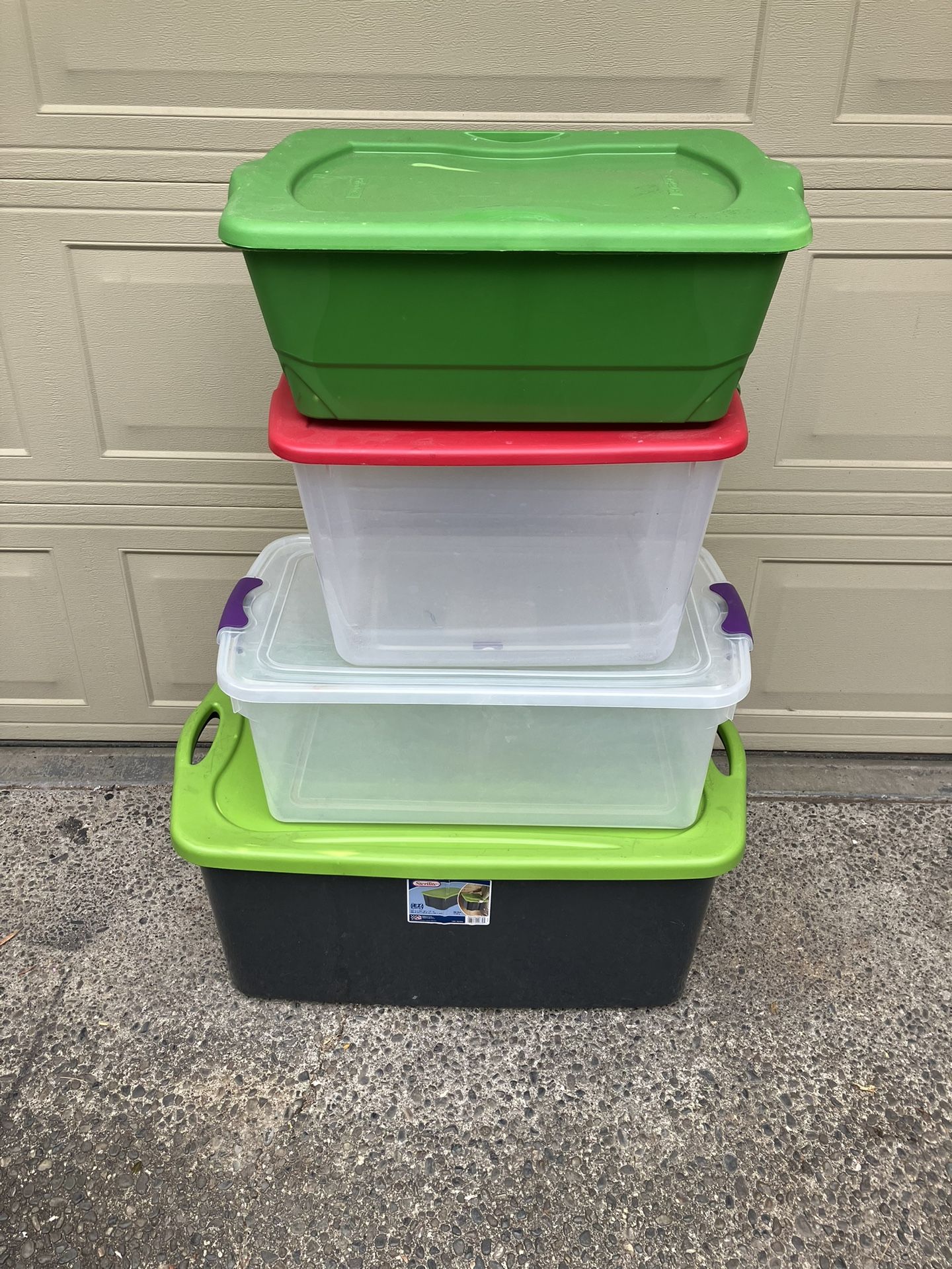 Storage Tote Bins