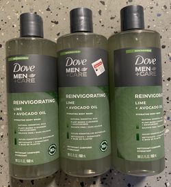$15 For All 3 Bottles Dove Men Bodywash 18oz