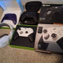 Xbox Elite Series 2's × 1tb Expansion × 1 Cordless  Headset ×1 Next Gen Wireless Controller 