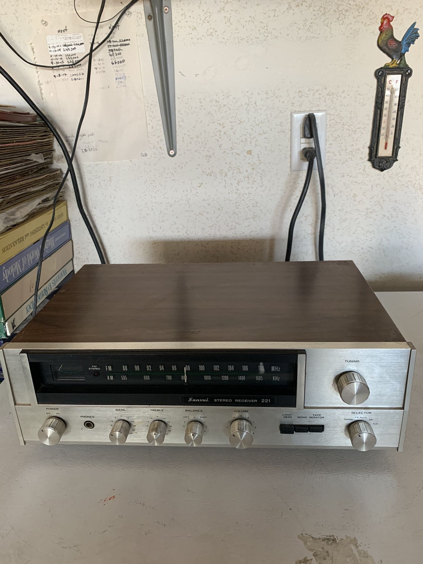 Vintage Sansui Stereo Receiver