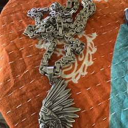 Stainless Chain And  Chief Pendant 
