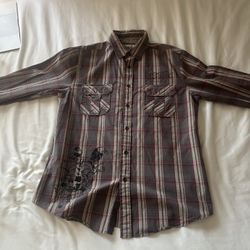 Ed Hardy mens dress shirt